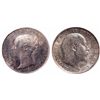 Image 1 : Great Britain. Lot of two (2) PCGS graded 3 Pence.