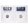 Image 2 : France. Lot of two (2) PCGS graded Gem Unc MS-66 20 Centimes.