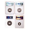 Image 2 : Palestine. Lot of four (4) Gem Uncirculated coins.