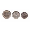 Image 1 : Russia. Lot of three (3) certified coins of 1914.