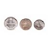Image 1 : Russia. Lot of three (3) Gem Uncirculated certified coins of 1915.