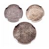 Image 2 : Spain. Lot of three (3) Gem Uncirculated MS-65 silver coins.