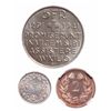 Image 2 : Switzerland. Lot of three (3) certifed coins.