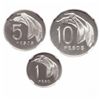 Image 1 : Uruguay. Lot of three (3) NGC-graded Proof Copper-Nickel Patterns.