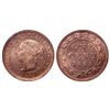Image 1 : 1 Cent. 1891. Large Leaves, Large Date. Obv 2. ICCS MS-65 Red.