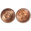 Image 1 : 1 Cent. 1899. Repunched Last 9. ICCS MS-66 Red.