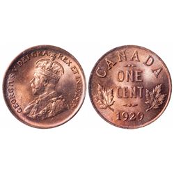 1 Cent. 1929. ICCS MS-66 Red.