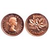 Image 1 : 1 Cent. 1953. No Shoulder Fold. ICCS SP-67 Red, Ultra Heavy Cameo.