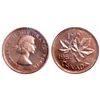 Image 1 : 1 Cent. 1953. No Shoulder Fold. ICCS PL-66 Red, Cameo.