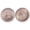 Image 1 : 5 Cents. 1880-H. Obv 3. ICCS MS-65.