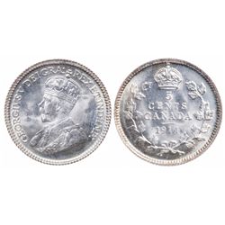 5 Cents. 1914. ICCS MS-65.