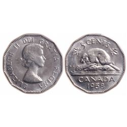 5 Cents. 1958. ICCS MS-66.