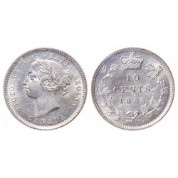 10 Cents. 1888. ICCS MS-64.