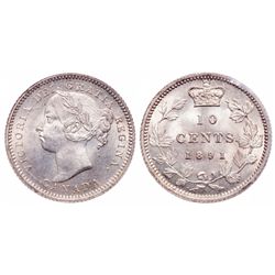 10 Cents. 1891. 21 Leaves. ICCS MS-65.