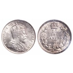 10 Cents. 1902. ICCS MS-65.