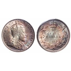 10 Cents. 1903-H. ICCS MS-66.