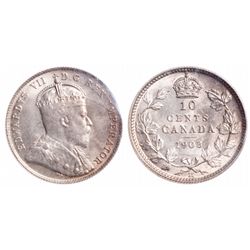 10 Cents. 1903-H. ICCS MS-65.