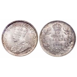 10 Cents. 1921. ICCS MS-65.