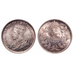 10 Cents. 1928. ICCS MS-65.