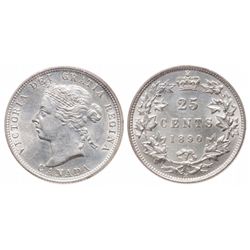 25 Cents. 1890- H. ICCS MS-65.