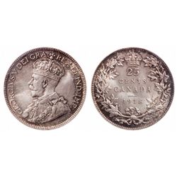 25 Cents. 1918. ICCS MS-66.