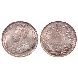 25 Cents. 1931. ICCS MS-65.