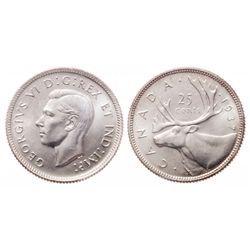 25 Cents. 1937. Matte. ICCS SP-67.