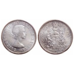 50 Cents. 1959. ICCS MS-66.
