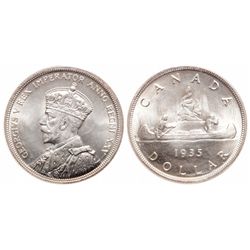 $1.00. 1935. ICCS MS-67.