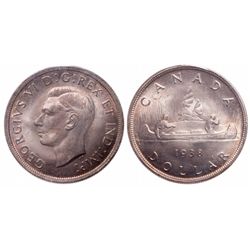 $1.00. 1938. ICCS MS-66.