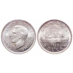 $1.00. 1938. ICCS MS-65.