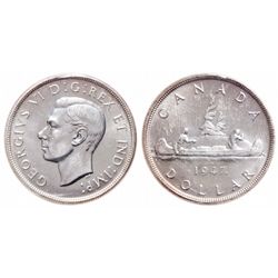 $1.00. 1947-ML. Double HP. ICCS MS-65.