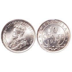 10 Cents. 1919C. ICCS MS-66.