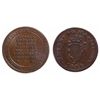 Image 2 : Breton-981. WE-10A1. Waterloo 1/2 Penny. 1816. Ten strings. ICCS AU-50….