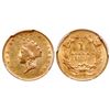 Image 1 : United States. $1 Gold. 1854. PCGS AU-58.