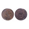 Image 1 : 1880. Round O, Even Date. Mint State-62. Brown. Ex. J.J. Pittman Coll., A….
