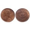 Image 1 : 1907. PCGS graded Mint State-64. Red-Brown. 40% even red luster.