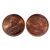 Image 1 : 1913. ICCS Mint State-65. Red. 90% golden luster remaining. Ex. Lot #017….
