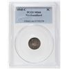 Image 1 : 1945-C. PCGS graded Mint State-66. Medium heavy, multi-hued toning.