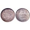 Image 1 : 1872-H. PCGS graded Mint State-66. Exceptional satin lustre under very li….