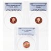 Image 1 : 1940. PCGS graded Mint State-64. Red. 90% luster; 1997. PCGS graded Proof….