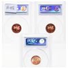 Image 2 : 1940. PCGS graded Mint State-64. Red. 90% luster; 1997. PCGS graded Proof….