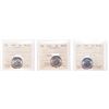 Image 1 : 1938. ICCS Mint State-63; 1939. ICCS Mint State-63; 1944. ICCS Mint St….