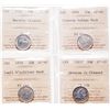 Image 1 : 1881-H. Obv. port. #2. ICCS EF-40; 1898. Obv. port. #6. ICCS EF-40; 189….