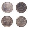 Image 1 : 1896. Obv. port. #6. ICCS Very Fine-30; 1899. Large 99. ICCS Very Fine-3….