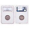 Image 1 : 1871-H. CCCS graded Extra Fine-40. Also, NGC graded AU-53. Medium heavy….
