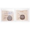 Image 2 : 1882-H. ICCS Very Fine-20. Heavy toning; 1883-H. ICCS Very Fine-20. Me….