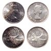 Image 1 : 1953, Large Date, N.S.F. ICCS Mint State-65. Medium heavy toning over ful….