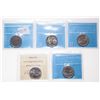 Image 2 : 1992. Quebec. CCCS Mint State-64; 1992. Saskatchewan. ICCS Mint State-65;….