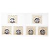 Image 1 : Lot of three (3) ICCS graded MS-65 Gem Uncirculated 50 Cents.